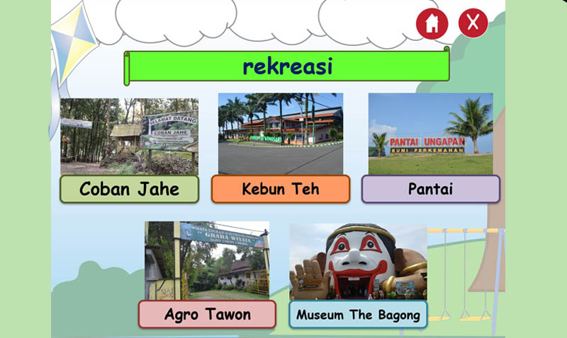 HKI Game Education Tema Rekreasi