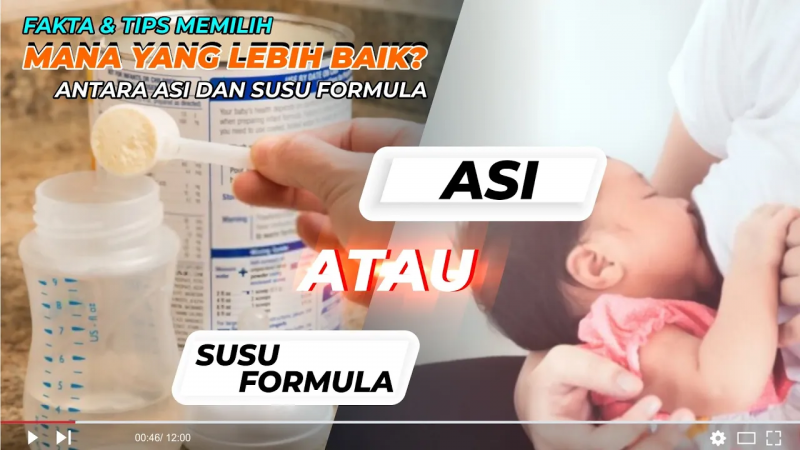 Fakta & Tips Cara Memilih Antara ASI (Air Susu Ibu) dengan Susu Formula untuk Bayi